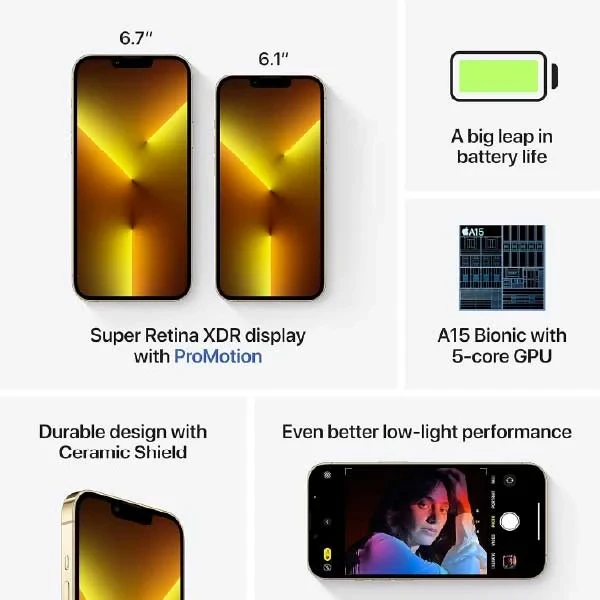 iphone 13 pro max used 128gb 256gb 512gb golden green graphite silver Free Shipping